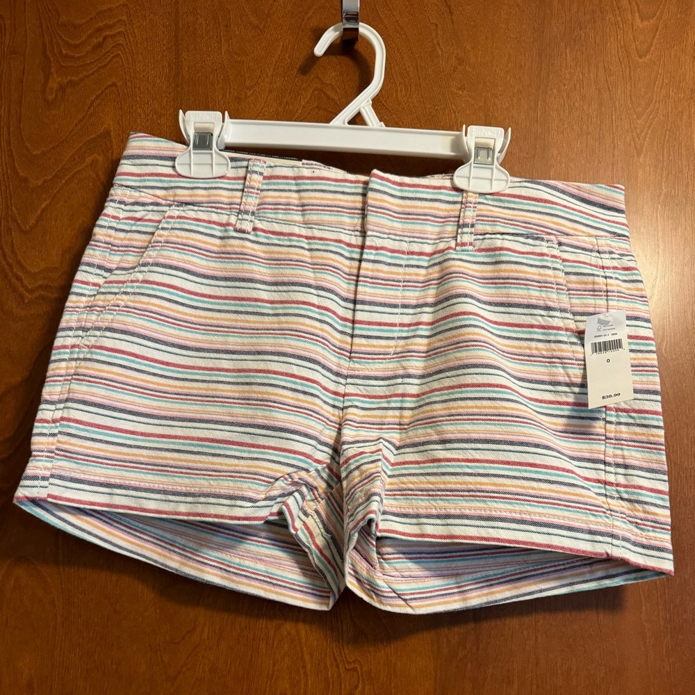 GAP Striped Multicolor Shorts